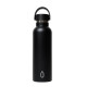 Botella Térmica Safta Negro Negro Silicona Acero Inoxidable