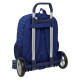 Mochila Escolar con Ruedas Harry Potter Captain Azul marino 32 x 43 x 14 cm