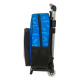 Mochila Escolar con Ruedas Hot Wheels Let's race Azul Negro 27 x 33 x 10 cm