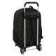 School Rucksack with Wheels Batman Game over Black 30 x 43 x 14 cm