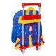 Mochila Escolar con Ruedas Mickey Mouse Clubhouse Good day Azul 28 x 34 x 10 cm