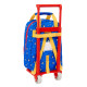 Mochila Escolar con Ruedas Mickey Mouse Clubhouse Good day Azul 20 x 28 x 8 cm