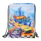 Bolsa Mochila con Cuerdas Hot Wheels Let's race Azul Negro 26 x 34 x 1 cm