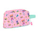 Holdall SuperKitties Pink Turquoise 21,5 x 12 x 6,5 cm