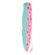 Backpack with Strings SuperKitties Pink Turquoise 26 x 34 x 1 cm