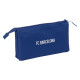 Holdall F.C. Barcelona Navy Blue 22 x 12 x 3 cm