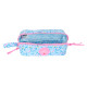 Portatodo Vicky Martín Berrocal Paraíso Rosa Azul claro 20 x 8 x 8 cm