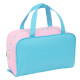 Travel Vanity Case Benetton Unique Pink Turquoise 31 x 14 x 19 cm