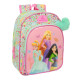 School Bag Disney Princess Bloom Pink Aquamarine 26 x 34 x 11 cm