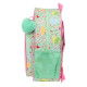 School Bag Disney Princess Bloom Pink Aquamarine 26 x 34 x 11 cm