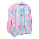 School Bag Barbie Painterly Pink Sky blue 26 x 34 x 11 cm