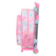 School Rucksack with Wheels Barbie Painterly Pink Sky blue 26 x 11 x 67 cm 26 x 34 x 11 cm
