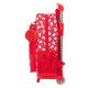 Mochila Escolar con Ruedas Hello Kitty Iconic Blanco Rojo 26 x 11 x 67 cm 26 x 34 x 11 cm