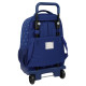 Mochila Escolar con Ruedas Harry Potter Captain Azul marino 33 x 45 x 22 cm