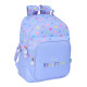 School Bag Benetton Lila Lilac 32 x 42 x 15 cm
