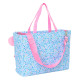 Maletín para Portátil Vicky Martín Berrocal Paraíso Azul Rosa claro 40 x 31 x 17 cm