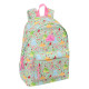 School Bag Disney Princess Bloom Green Pink 31 x 43 x 13 cm
