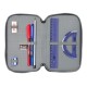 Portatodo Real Madrid C.F. Gris 12,5 x 19,5 x 5,5 cm 37 Piezas