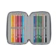 Portatodo Real Madrid C.F. Gris 12,5 x 19,5 x 5,5 cm 37 Piezas