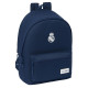 Mochila para Portátil Real Madrid C.F. Azul marino 31 x 44 x 18 cm