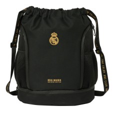 Mochila Saco Infantil Real Madrid C.F. Negro 35 x 40 x 1 cm