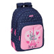 School Bag Safta Paris Pink Navy Blue 32 x 42 x 15 cm