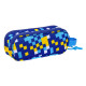 Portatodo Doble Sonic Speed Azul 21 x 8 x 6 cm