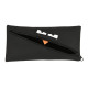 Estuche Escolar Safta   Cara 22 x 11 x 1 cm Negro