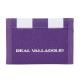 Unisex Wallet Holder Real Valladolid C.F. White Purple