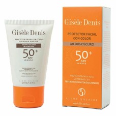 Sun Protection with Colour Gisèle Denis SPF 50+ Medium Dark (40 ml)