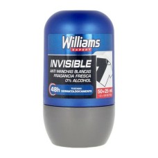 Desodorante Roll-On Invisible Williams (75 ml)