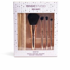 Set of Make-up Brushes IDC Institute ROSE QUARTZ 5 Pieces