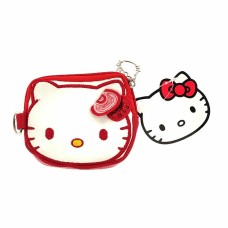 Monedero Jugavi Hello Kitty Rojo Blanco