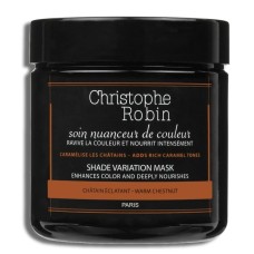 Mascarilla con pigmentos de color Christophe Robin Warm Chestnut 250 ml