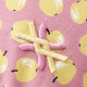Cushion Benetton Yellow Pink Apple 40 x 40 cm Squared