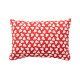 Cushion Benetton White Red Pear 35 x 50 cm