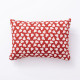 Cushion Benetton White Red Pear 35 x 50 cm