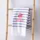 Bath towel Beverly Hills Polo Club Blue White 100% cotton 80 x 165 cm