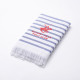 Bath towel Beverly Hills Polo Club Blue White 100% cotton 80 x 165 cm