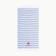 Bath towel Beverly Hills Polo Club Blue White 100% cotton 80 x 165 cm