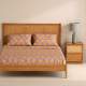 Bedding set Benetton Yellow Pink Apple 4 Pieces