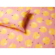 Bedding set Benetton Yellow Pink Apple 4 Pieces