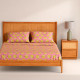 Bedding set Benetton Yellow Pink Standard Apple 4 Pieces