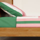 Bedding set Benetton Green Pink Apple 4 Pieces