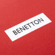 Cushion Benetton White Red Cherries 40 x 40 cm Squared
