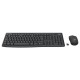 Keyboard and Mouse Logitech MK370 Graphite Qwerty hebreo