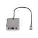 USB-C Hub Startech 117B-USBC-MULTIPORT Grey 100 W