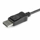 Splitter DisplayPort Startech MSTDP122DP Negro 4K Ultra HD