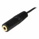 Jack Extension Cable (3.5 mm) Startech MU12MF               3,7 m Black