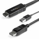 Adaptador Display Port a HDMI/VGA Startech HD2DPMM2M            (2 m) Negro